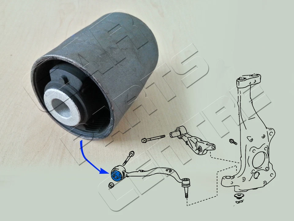 PARA LEXUS LS LS460 BRAZO DE SUSPENSIÓN INFERIOR DELANTERO BUJE TRASERO 2006- Foto 1 de 1