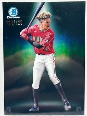 2023 Bowman Chrome Spotlight Druw Jones Aqua /125 Diamondbacks - Image 1 of 2