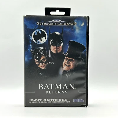 Sega Mega Drive - Batman Returns - Cart + Box - Combine Shipping - Image 1 of 4