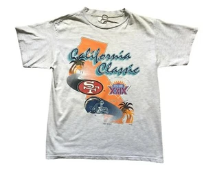 San Francisco 49ers San Diego Chargers Vintage 1994 Super Bowl Shirt Size L - Picture 1 of 12