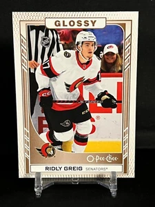 2023-24 UD Serie 1 O-Pee-Chee Glossy Ridly Greig #R-4 Ottawa Senators - Foto 1 di 1