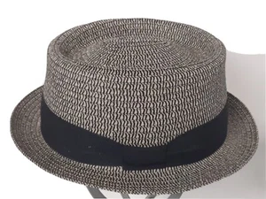 CAPPELLO ESTIVO PORK PIE EFFETTO SALE & PEPE - Imagen 1 de 2