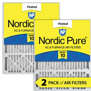 20x25x5 (4 3/8) Lennox X6673_X6675 Replacement MERV 10 Air Filters 2 Pack - Picture 1 of 7
