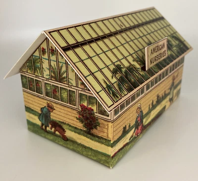 House Shaped Gift Box - Florist Green House - Christmas - All Occasions - Image 1 of 4
