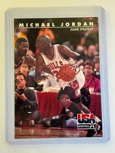 Michael Jordan Game Strategy 1992 Skybox International USA Basketball NBA No. 39 - Picture 1 of 2