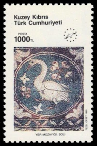 NORDZYPERN 282 - Europäisches Tourismusjahr "Schwanenmosaik" (pb63665) - Bild 1 von 1