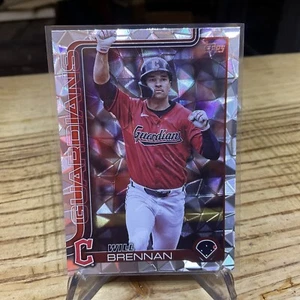2025 Topps Series 1 Will Brennan Diamanté - Picture 1 of 2