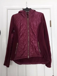 CHAQUETA CON CAPUCHA ATLETICA MUJER MORADA TALLA M - Imagen 1 de 3