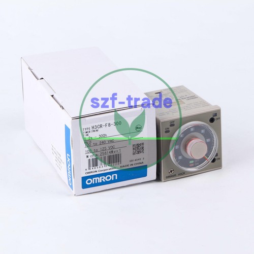 1PC New Omron H3CR-F8-300 100-240VAC H3CRF8300 Twin Timer In Box Free Shipping
