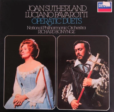 Luciano Pavarotti Joan Sutherland Duets Australia press 12'' vinyl Lp 1975 Opera - Image 1 of 3