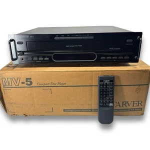 Carver MV-5 Multi Compact Disc Player CD Changer With Original Remote - Tested - Picture 1 of 17