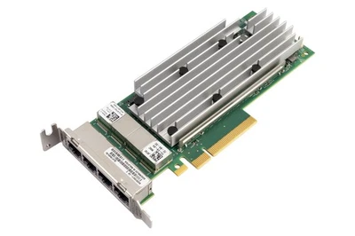 Network Card Dell Qlogic QL41164HLRJ 4x10GbE BASE-T PCIe 3.0x8 JKT42 - Image 1 of 3