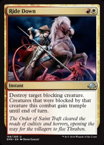 Ride Down - Foil - Eldritch moon #188/205 MTG Magic The Gathering - Image 1 of 1