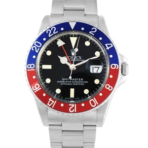 Reloj Rolex GMT-Master Pepsi negro mate 16750 - Imagen 1 de 5