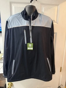 Above The Links Herren XL Windbreaker wasserdichter Pullover 1/4 Reißverschluss Neu mit Etikett - Bild 1 von 10