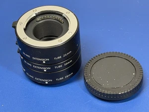 Neewer DG-M43 Extension Tube Set for Micro Four Thirds Cameras 10mm 16mm 21mm - Picture 1 of 12
