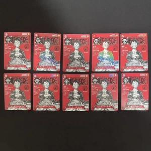 Luffy ST21-014 Weekly Shonen Jump 2025 Promo Set of 10 ONE PIECE Card Japanese - Picture 1 of 2
