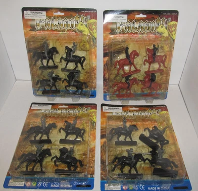 4 Boxes Paladin Plastic Mounted Knights or Saracen Cavalry Figures 54mm - Image 1 of 4