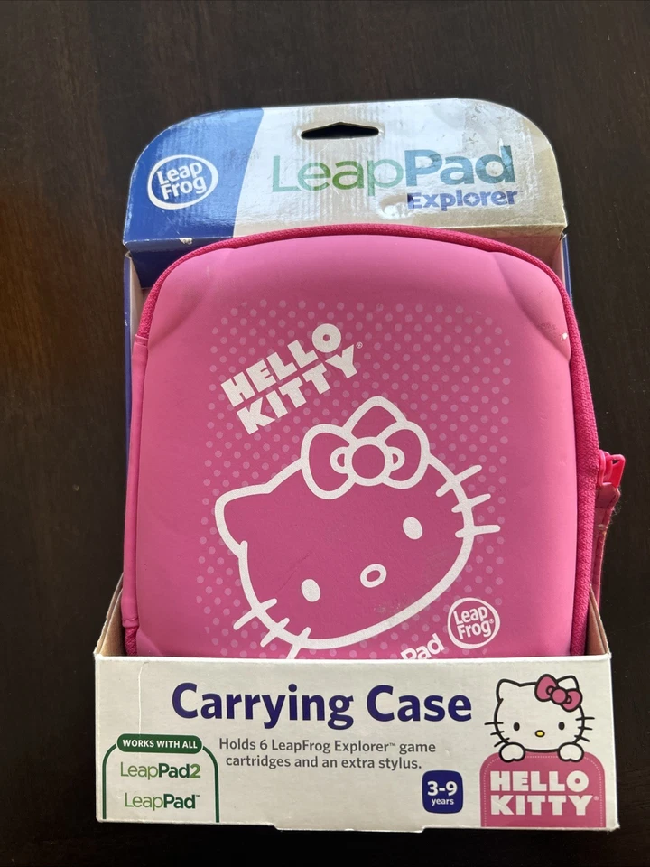 New LeapFrog LeapPad Hello Kitty Carrying Case ( Case For Leap Pads 1, 2 and 3) - Image 1 of 4