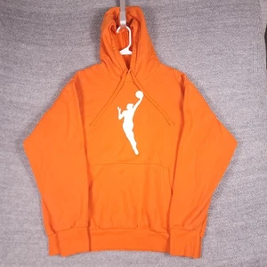 Sudadera con Capucha Nike WNBA Para Hombres Grande Naranja Baloncesto Pullover Swoosh Logo DH5618-820 - Imagen 1 de 10