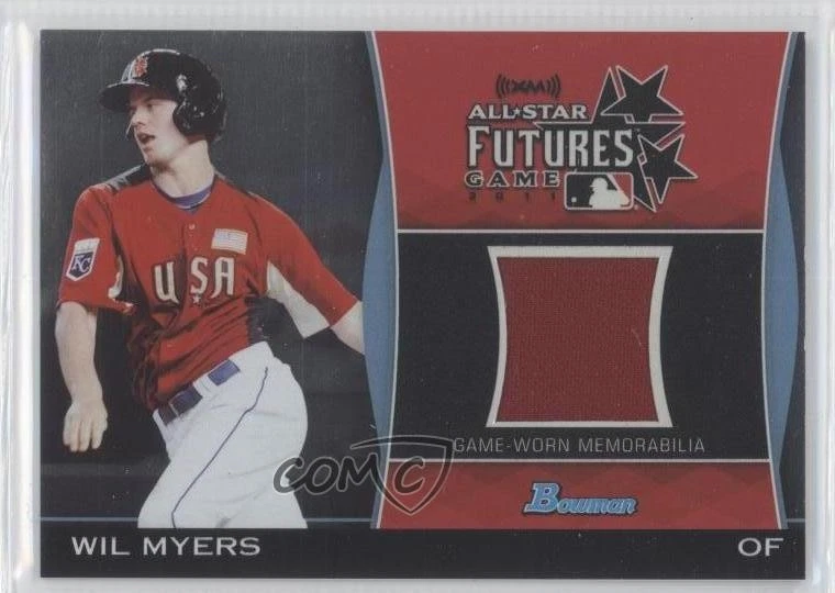 2011 Bowman Draft Futures Game Relics Wil Myers #FGR-WM - Image 1 of 2