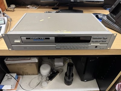 Denon DN-600F Professional Compact Disc CD Player Rack Mount TESTED - Image 1 of 2