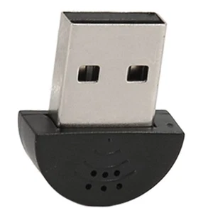 USB Mini Mic Professional Plug And Play Noise Reduction 360° Omnidirection P Fit - Afbeelding 1 van 22