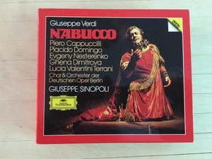 CD Opéra Verdi Nabucco Sinopoli 2 cd et livret important édition de 1983. - Imagen 1 de 5