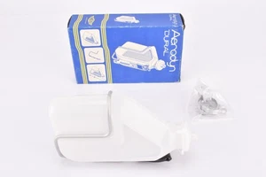 NUEVO EN CAJA REG Aerodyn Dural #1973/19 botella de agua aerodinámica blanca con jaula de aluminio - Imagen 1 de 7