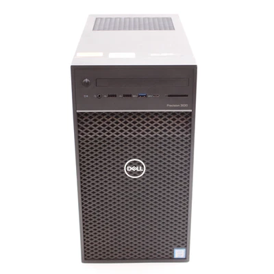 Dell Precision 3630 Tower Xeon E-2124 32GB DDR4 512GB SSD Quadro P1000 No OS - Image 1 of 4