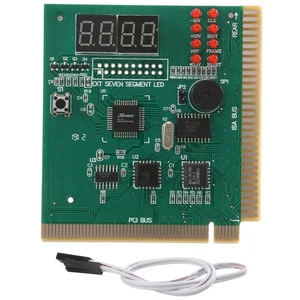 Diagnostic Pci Carte 4 Chiffres Pc Motherboard Post Checker Testeur Analyseur L7490 - Photo 1/8
