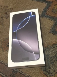 NEUF Apple iPhone 16 Pro Max - 1 To - Noir Titane débloqué - Plateau SIM / E-SIM - Photo 1 sur 2