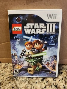 Lego Star Wars III: The Clone Wars Estuche y Manual  - Imagen 1 de 6