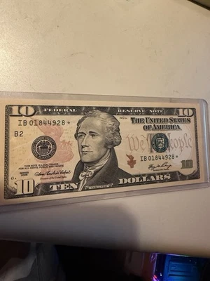 2006 $10 Bill Star Note 🔥💥🔥✨1,920,000 Printed! ✨VERY NICE✨ - Image 1 of 4