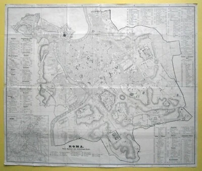 Plano Förster de Roma 1857 Foto 1 de 4