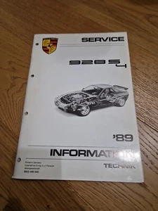 Porsche 928 S4 1989 Manuale Officina libretto Service Information - Foto 1 di 5