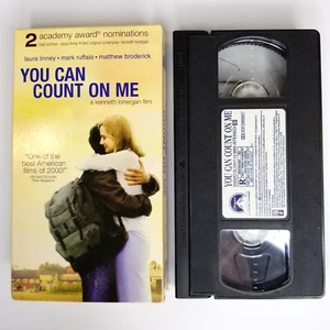 You Can Count On Me Movie VCR VHS Tape Laura Linney Mark Ruffalo Matt Broderiick - Picture 1 of 6