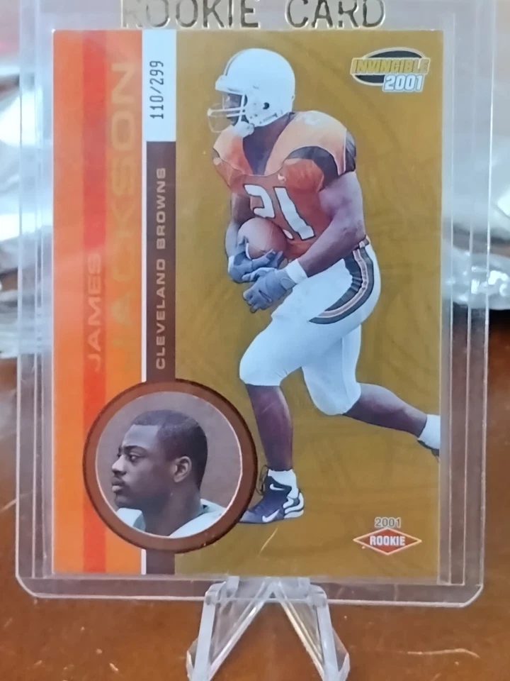 2001 Pacific Invincible - #263 James Jackson /299 (RC) - Image 1 of 3