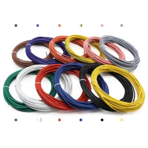 Stranded Automotive Equipment Wire Hookup Cable 16AWG 18AWG 20AWG 22AWG 28AWG - Bild 1 von 12
