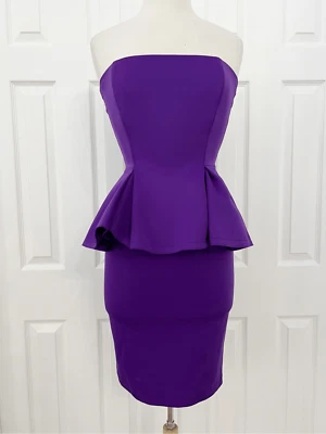 Vestido de buceo Torn by Ronny Kobo púrpura Camille para mujer talla mediana Foto 1 de 4