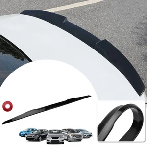 99cm Auto Hatchback Heckspoiler Heckflügel Spoilerlippe Glanz Schwarz Für GTI - Picture 1 of 13