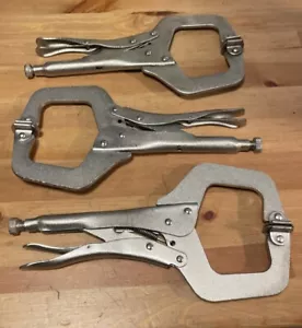 "3 abrazaderas de agarre de tornillo de bloqueo de soldadura 11""" - Imagen 1 de 8