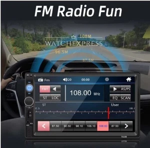 Stereo Auto AUTORADIO Universale 7 Pollici STEREO BLUETOOTH  USB  Radio - Foto 1 di 7