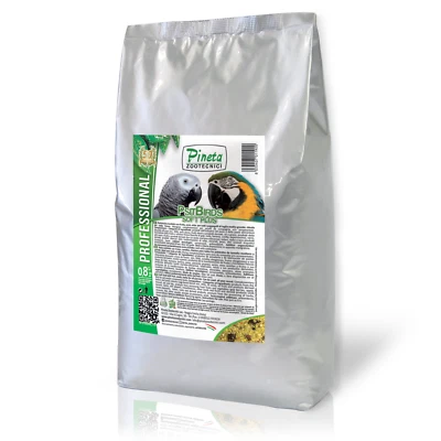 Pineta Zootecnici PsitBirds Soft Plus - Breeding Paste for Large Parrots (800g)
