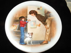 Avon Special Memories Mothers Day Plate 1986 by Tom Newsom - Imagen 1 de 4