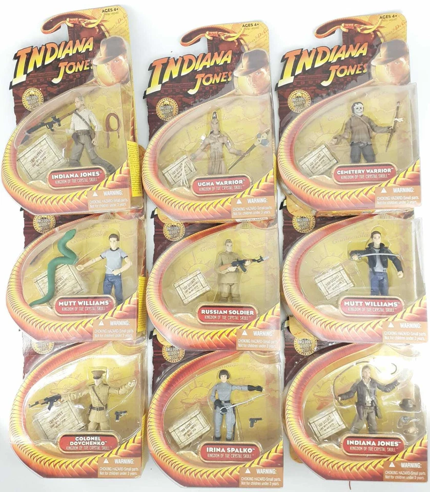 personaggio base indiana jones con accessori Hasbro articolo fuori catalogo 2008 - Immagine 1 di 1