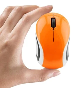 Mini Mouse USB Mouse Small Wireless Optical Kids Mouse for School Cordless Tr... - Picture 1 of 7