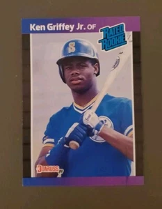 Donruss Ken Griffey Jr 1989 clasificación #33 novato RC Mariners casi nuevo - como nuevo - Imagen 1 de 2