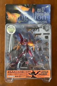 Neon Genesis Evangelion EVA-02 Production Model Red Kaiyodo/Xebec Sealed - Picture 1 of 4