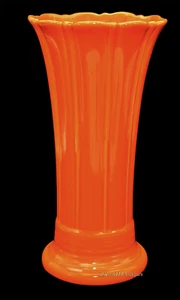 Homer Laughlin Red Fiesta Original Red 10" Vase - HARD TO FIND - Picture 1 of 6